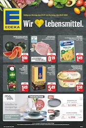 nah und gut Prospekt für Schkeuditz: "Wir lieben Lebensmittel!", 8 Seiten, 01.07.2024 - 06.07.2024