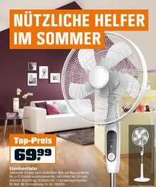 Standventilator bei OBI in Hamburg Standventilator im Angebot bei OBI Hamburg für 69,99 €