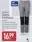 Thermo-Arbeitshose Angebote von TOPCRAFT bei ALDI Nord Plauen für 16,99 €