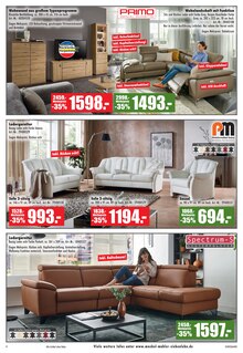 Couch im Möbel Mahler Siebenlehn Prospekt "KEINER SCHLÄGT DIE NUMMER 1 IN SACHSEN!" mit 16 Seiten (Leipzig)