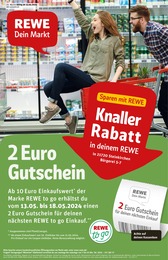 Aktueller REWE Supermärkte Prospekt für Mittelnkirchen: Dein Markt mit 32} Seiten, 13.05.2024 - 18.05.2024