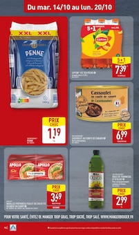 Promotion Courge dans le prospectus Aldi, valable du 14/10/2025 au 20/10/2025 Promo Courge dans le catalogue Aldi du moment à la page 14