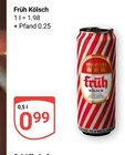 Aktuelle Kölsch Angebote bei GLOBUS in Saarbrücken Aktuelles Früh Kölsch Angebot bei GLOBUS in Saarbrücken ab 0,99 €