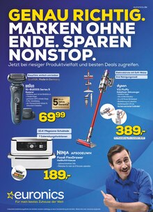 EURONICS Prospekt GENAU RICHTIG. MARKEN OHNE ENDE. SPAREN NONSTOP. mit  Seiten in Hannoversch Münden und Umgebung