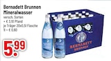 Mineralwasser im Angebot bei Trinkgut in Ingolstadt Mineralwasser Angebote von Bernadett Brunnen bei Trinkgut Ingolstadt für 5,99 €