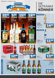 Getränkemärkte Prospekt von Getränke Lehmann - Getränke A-Z Werneuchen Getränke Lehmann - Getränke A-Z Prospekt: "DIE GETRÄNKEKÖNNER", 4 Seiten, 17.11.2025 - 29.11.2025