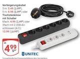 Verlängerungskabel im Angebot bei GLOBUS in Herne Verlängerungskabel Angebote von UNiTEC bei GLOBUS Herne für 4,99 €