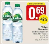 Naturelle Mineralwasser Angebote von Volvic bei WEZ Löhne für 0,69 €