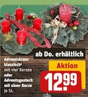 Adventskranz klassisch oder Adventsgesteck Angebote bei REWE Eppelheim für 12,99 €