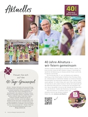 Aktueller Alnatura Prospekt mit Tee, "Alnatura Magazin", Seite 6