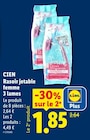 Rasoir jetable femme 3 lames - CIEN à 1,85 € dans le catalogue Lidl