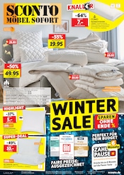 Aktueller Sconto SB Prospekt mit Kopfkissen, "WINTER-SALE", Seite 1