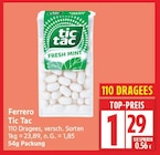 Tic Tac im EDEKA Prospekt Tic Tac von Ferrero im aktuellen EDEKA Prospekt für 1,29 €