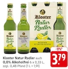 Natur Radler im Angebot bei E center in Ottweiler Natur Radler Angebote von Kloster bei E center Ottweiler für 3,79 €