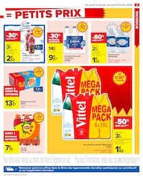 Offre Vittel dans le catalogue Carrefour du moment à la page 5