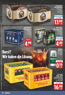 Becks im aktuellen E center Prospekt (Aachen) Becks im E center Prospekt "Aktuelle Angebote" mit 28 Seiten (Aachen)