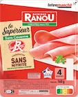 Jambon Supérieur Label Rouge Conservation Sans Nitrite Sans Couenne à Intermarché Contact dans Garein