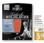 Kodiak Wildlachs geräuchert oder graved Angebote von Friedrichs bei Marktkauf Lörrach für 5,55 €