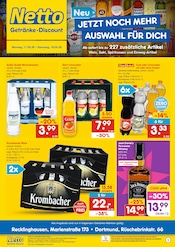 Aktueller Netto Marken-Discount Discounter Prospekt in Wickede und Umgebung, "DER ORT, AN DEM DU IMMER AUSGEZEICHNETE PREISE FINDEST." mit 6 Seiten, 11.05.2026 - 16.05.2026