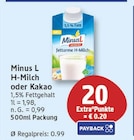 H-Milch von Minus L im aktuellen EDEKA Prospekt