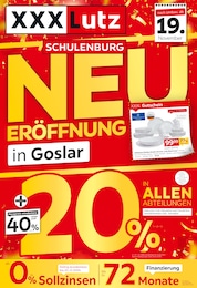 XXXLutz Möbelhäuser Prospekt für Moringen: "NEUERÖFFNUNG in Goslar", 24 Seiten, 18.11.2024 - 24.11.2024