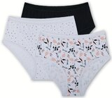 Lot de 3 culottes femme - U Express à Le Havre Lot de 3 culottes femme en promo chez U Express Le Havre à 5,90 €