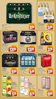 Bier im aktuellen REWE Prospekt (Gera) Bier im REWE Prospekt "Dein Markt" mit 32 Seiten (Gera)
