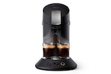 Cafetière Senseo Philips SENSEO ORIGINAL PLUS CSA220/61 NOIR FINITION METAL - Philips en promo chez Darty Aubervilliers à 64,99 €
