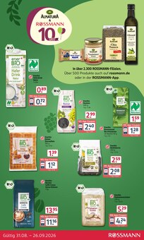 Nüsse im aktuellen Rossmann Prospekt (Bochum) Nüsse im Rossmann Prospekt "Mein Drogeriemarkt" mit 23 Seiten (Bochum)