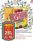 Original Bières aromatisées tequila - DESPERADOS en promo chez Bi1 Troyes à 25,13 €