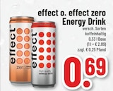 effect o. effect zero Energy Drink Angebote von effect bei Trinkgut Lehrte für 0,69 €