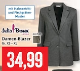 Damen-Blazer im Angebot bei Kaufhaus Stolz in Stralsund Damen-Blazer Angebote von Julia Brown by STOLZ bei Kaufhaus Stolz Stralsund für 34,99 €