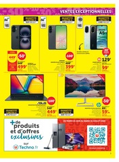 Promos Smartphone dans le catalogue "VENTES EXCEPTIONNELLES" de Hyper U Smartphone en promo dans le catalogue Hyper U à la page 5