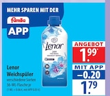 Lenor Weichspüler Angebote bei famila Nordost Elmshorn für 1,79 €