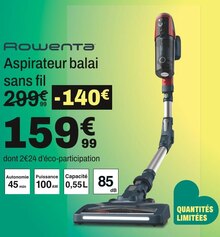 Achat Aspirateur Balai pas cher ᐅ Promo et meilleur prix
