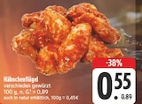 Hähnchenflügel bei E center im Rehau Prospekt für 0,55 €