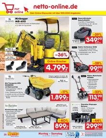 Vertikutierer im aktuellen Netto Marken-Discount Prospekt (Bielefeld) Vertikutierer im Netto Marken-Discount Prospekt "Aktuelle Angebote" mit 62 Seiten (Bielefeld)