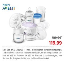 Philips von PHILIPS im aktuellen BabyOne Prospekt Still-Set SCD 223/20 von PHILIPS für 119,99 € bei BabyOne im Angebot