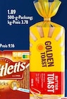 Butter Toast Angebote von Golden Toast bei ALDI SÜD St. Ingbert für 1,89 €