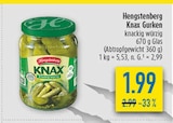 Knax Gurken Angebote von Hengstenberg bei diska Erfurt für 1,99 €