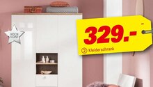 Kleiderschrank 3-trg. bei Höffner in Cottbus Kleiderschrank 3-trg. im Angebot bei Höffner Cottbus für 329,00 €
