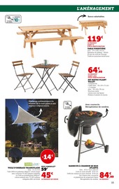 Barbecue Charbon Angebote im Prospekt "Jardin et terrasse à prix bas" von Super U auf Seite 15