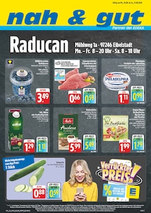 Aktueller nah und gut Prospekt (Theilheim, 8 Seiten zum blättern nah und gut Prospekt Wir lieben Lebensmittel! mit 8 Seiten