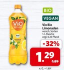 Bio Limonaden im Angebot bei Markant Nordwest in Osnabrück Bio Limonaden Angebote von Vio bei Markant Nordwest Osnabrück für 1,29 €