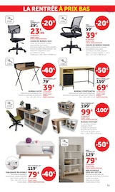 Promos Table Basse dans le catalogue "LES PRIX BAS Spécial rentrée" de Hyper U Table Basse en promo dans le catalogue Hyper U à la page 23