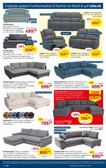 Ecksofa im ROLLER Prospekt "ROLLER RABATTE" mit 16 Seiten (Wuppertal)