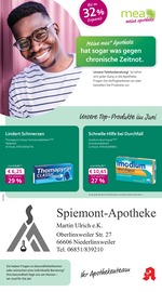 Aktueller mea - meine apotheke Apotheke Prospekt in Breitenbach und Umgebung, "Unsere Juni-Angebote" mit 4 Seiten, 01.06.2025 - 30.06.2025
