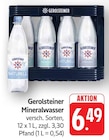 Mineralwasser Angebote von Gerolsteiner bei EDEKA Pirmasens für 6,49 €