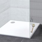 Receveur de douche carré extraplat 90 x 90 cm en résine - GoodHome en promo chez Brico Dépôt Rueil-Malmaison à 145,00 €