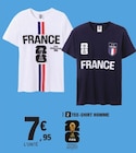 Tee-shirt Homme France Blanc - FIFA - E.Leclerc Tee-shirt Homme France Blanc - FIFA à 7,95 € dans le catalogue E.Leclerc